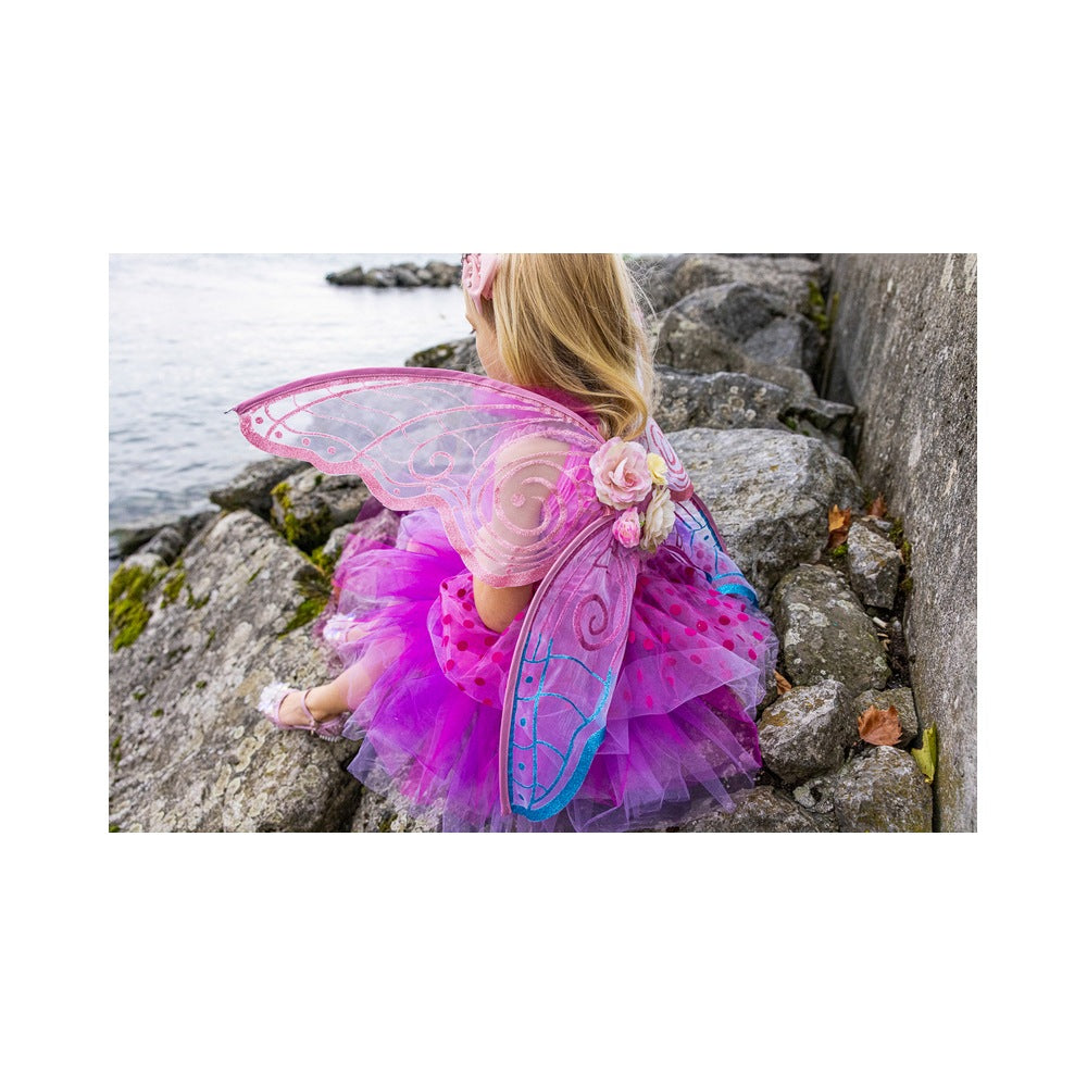 Great Pretenders - Fairy Blooms Deluxe Pink Dress Size 5-6
