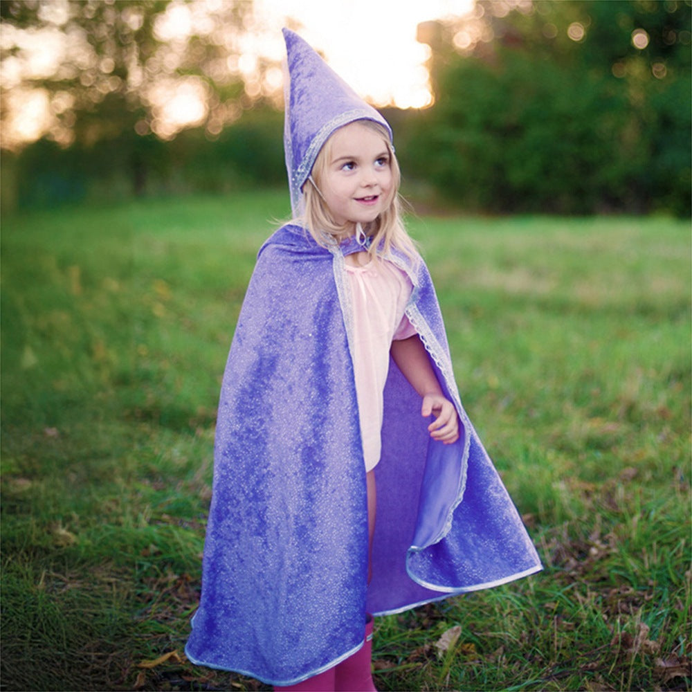 Great Pretenders - Lilac Diamond Sparkle Cape - Size 3-4