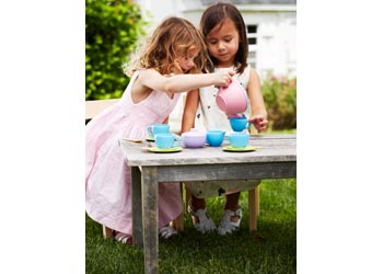 Green Toys - Tea Set Pink