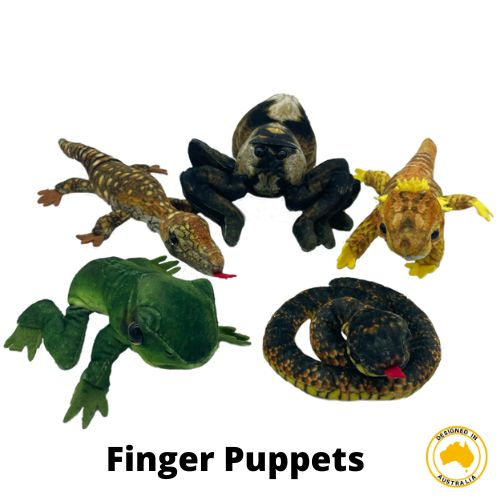 Huggable - Ctreatures Finger Puppet - 5 assorted styles