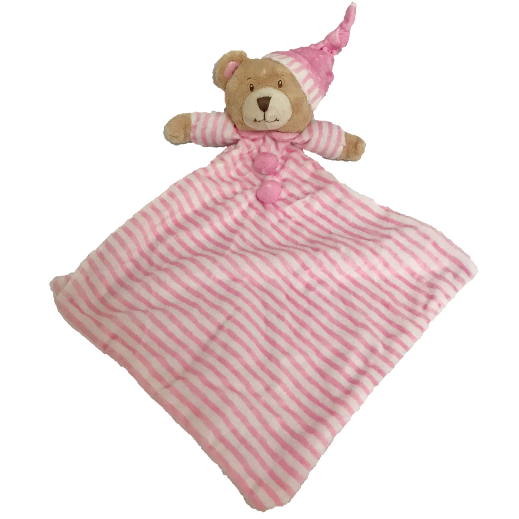 Huggable - Baby Bear Blankie Pink