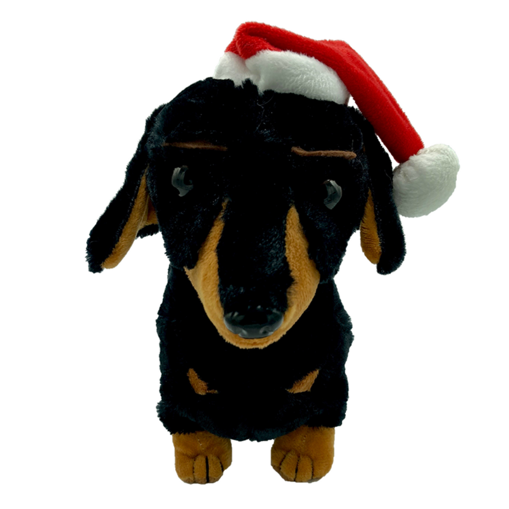 Huggable - Davie Dachshund Xmas Hat