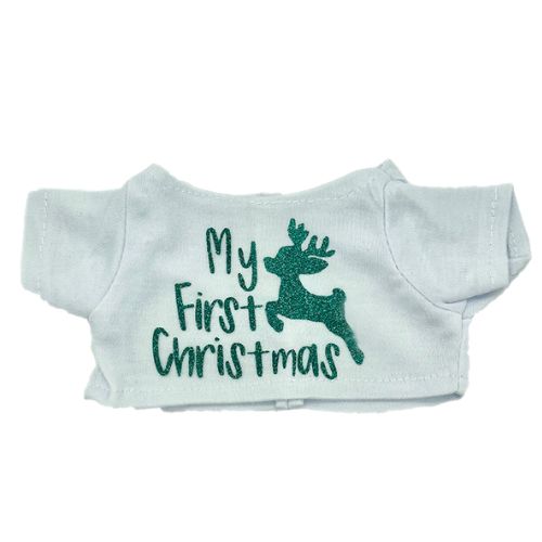 Huggable - First Christmas T-Shirt Green