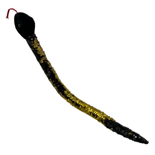 Huggable - Glitter Snake Black