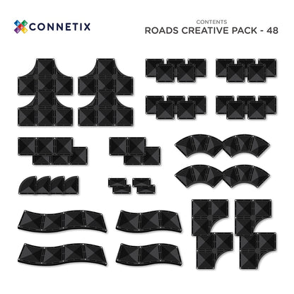 Connetix - Creative Roads Pack 48pc