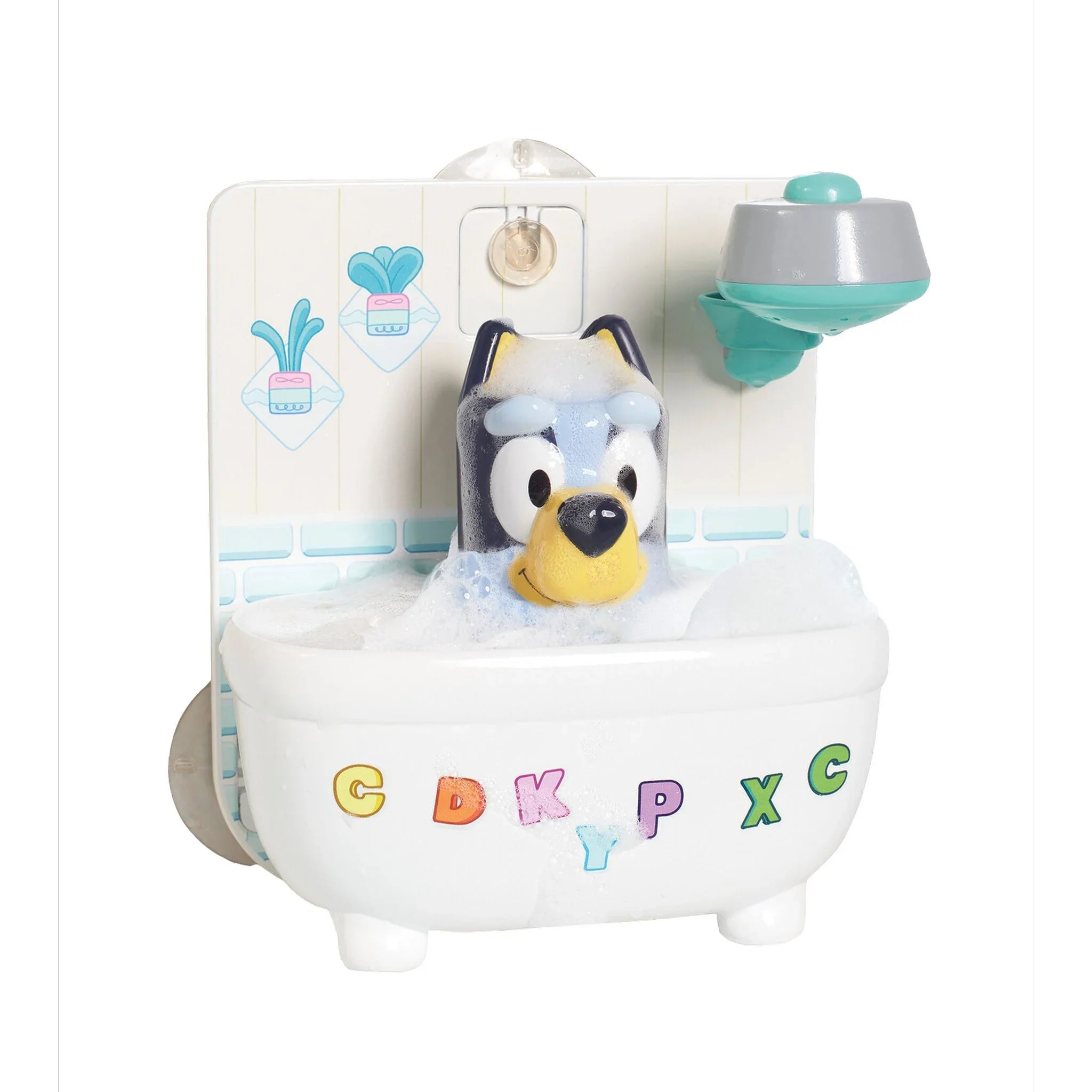TOMY - Shower & Scrub Bluey