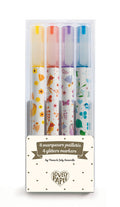 Djeco - 4 Tinou Glitter Markers