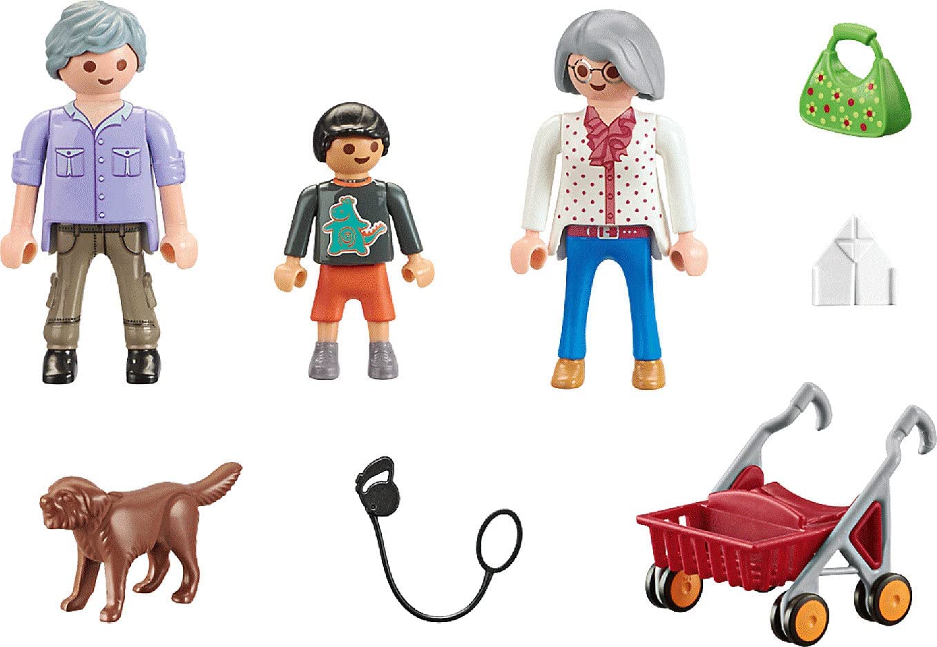 Playmobil - City Life Grandparents With Grandchild 70990