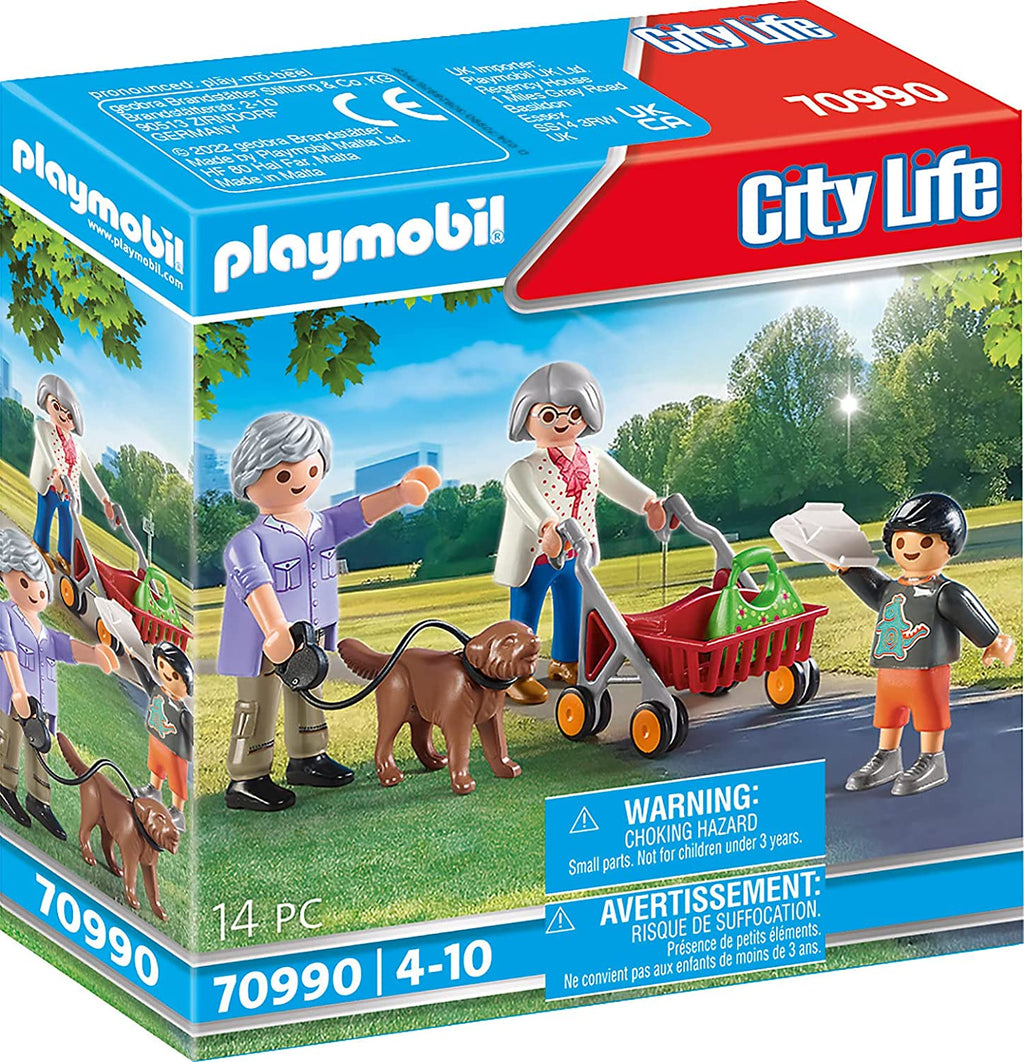 Playmobil - City Life Grandparents With Grandchild 70990