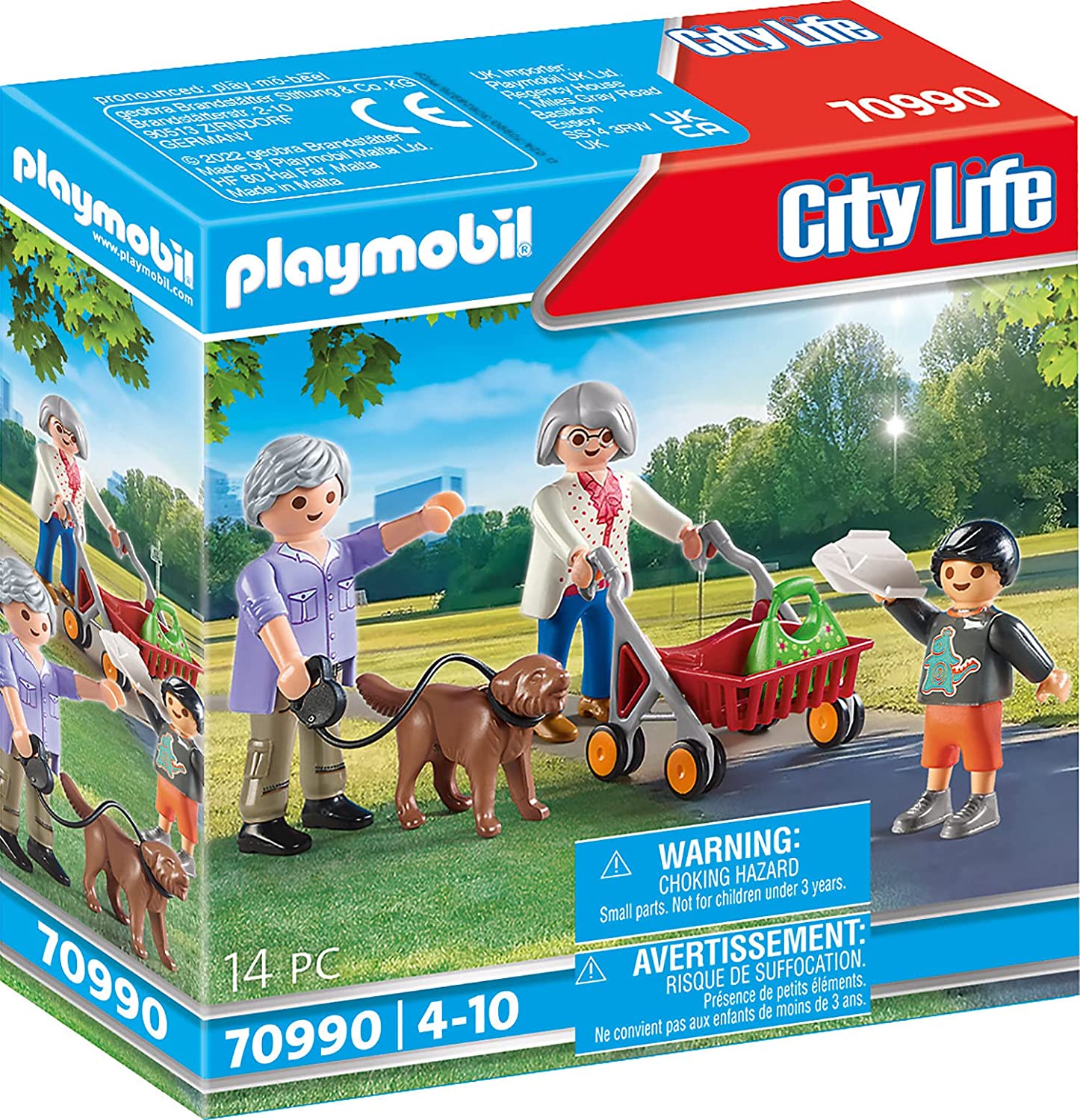 Playmobil - City Life Grandparents With Grandchild 70990