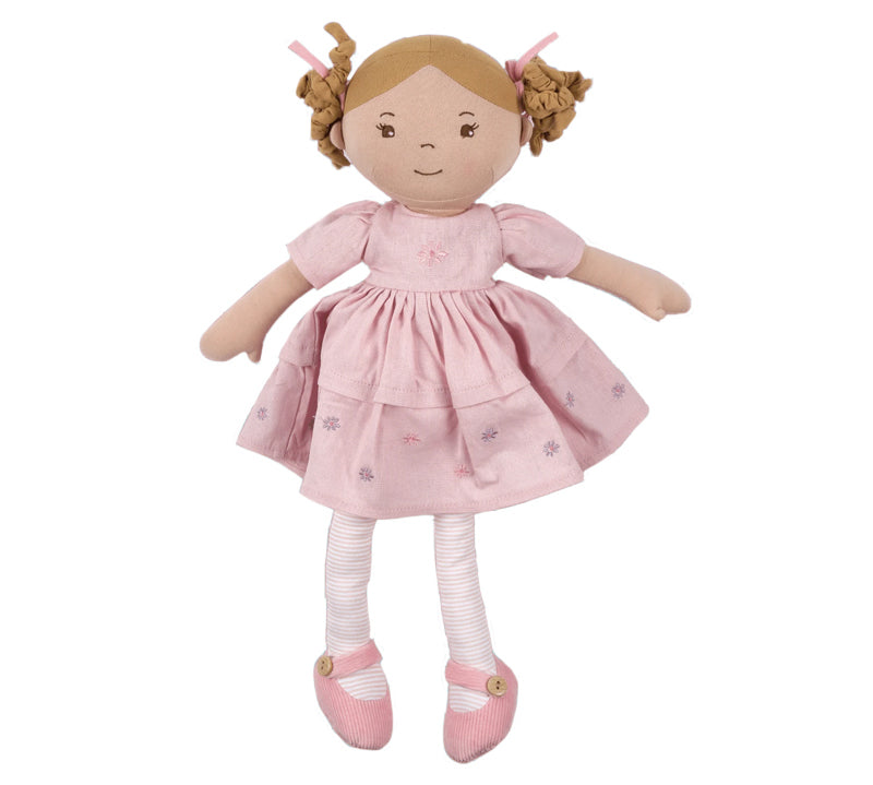 Bonikka - Priscy Linen Doll with Blonde Hair