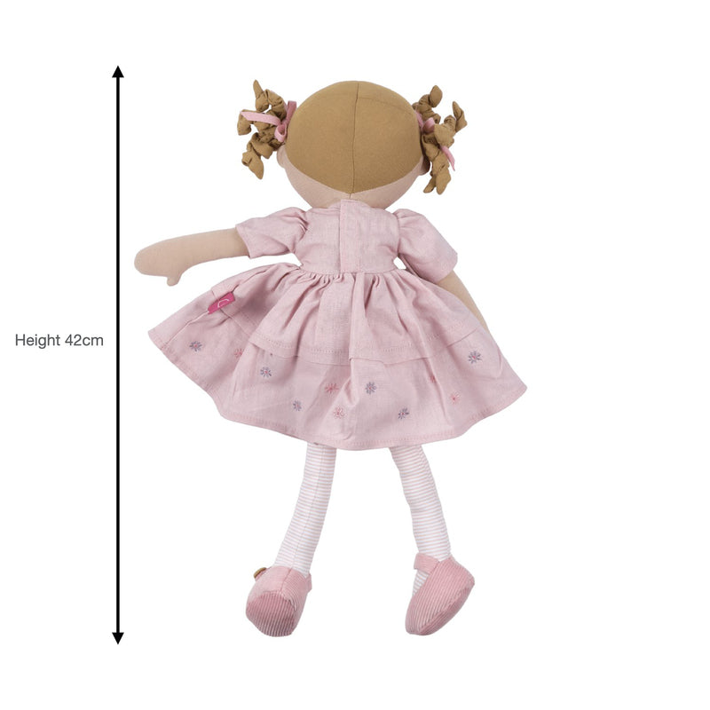 Bonikka - Priscy Linen Doll with Blonde Hair