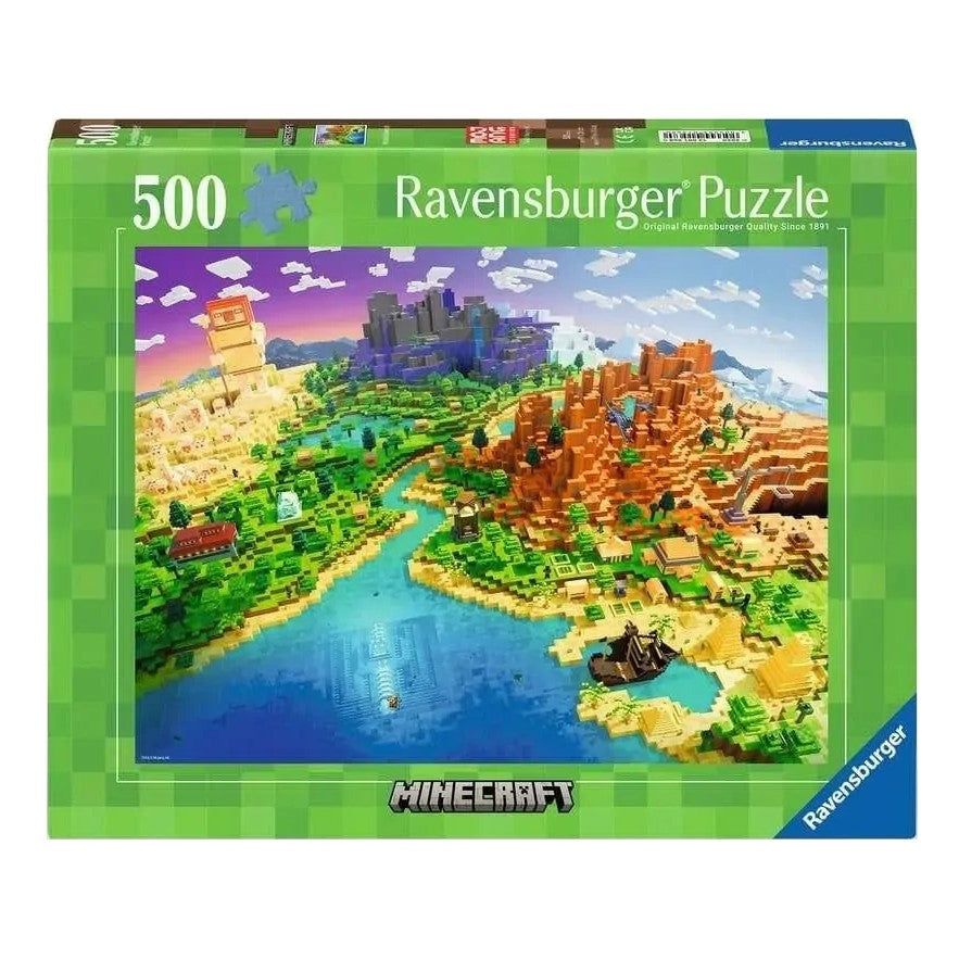 Ravensburger - World of Minecraft 500pc
