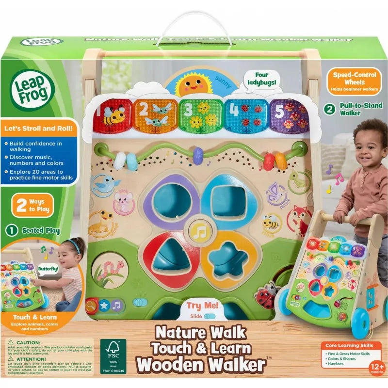 Leap Frog - Nature Walk Touch & Learn Wooden Walker