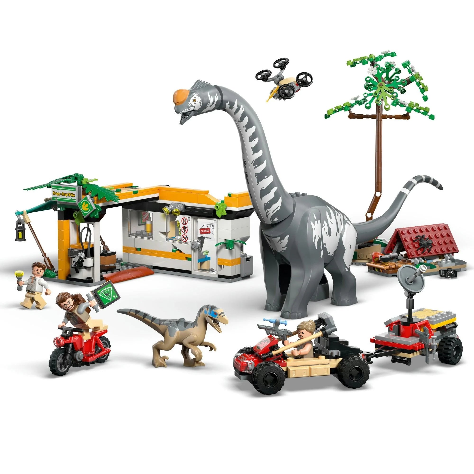 LEGO - Jurassic World Raptor & Titanosaurus Tracking Mission 76973