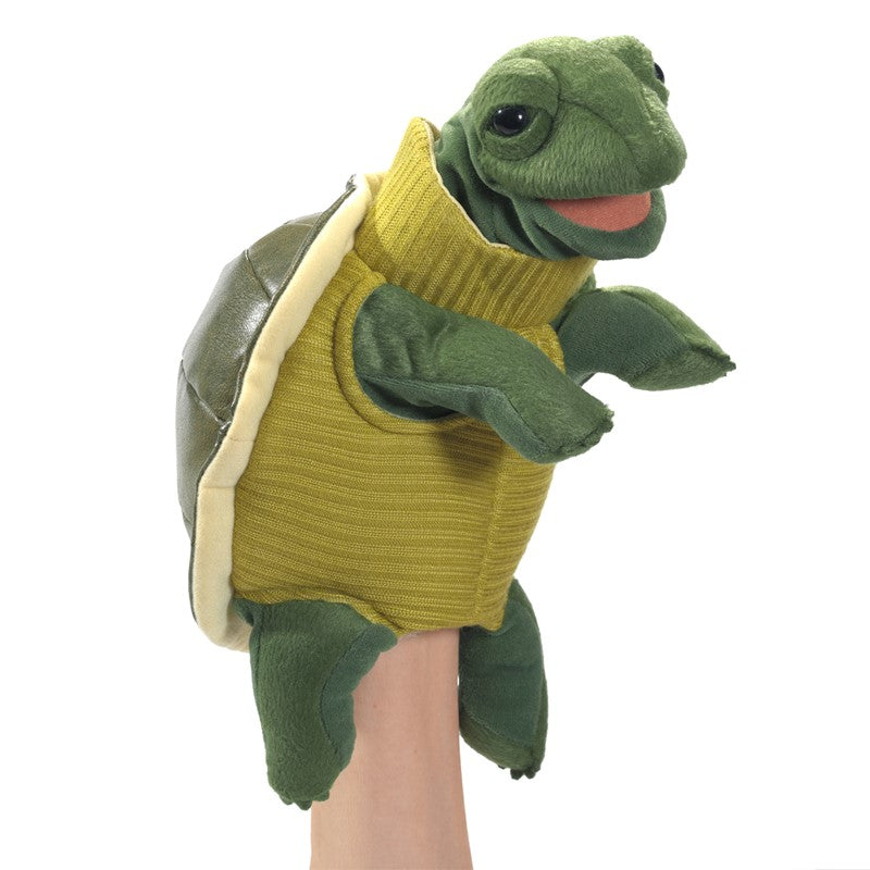 Folkmanis - Turtleneck Turtle Puppet
