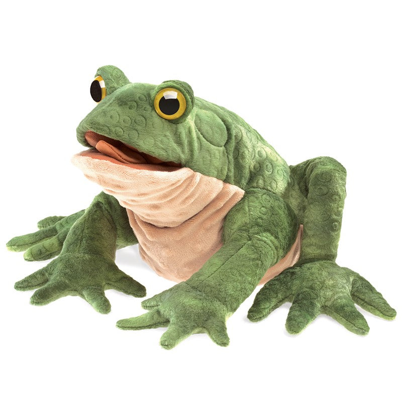 Folkmanis - Green Toad Puppet