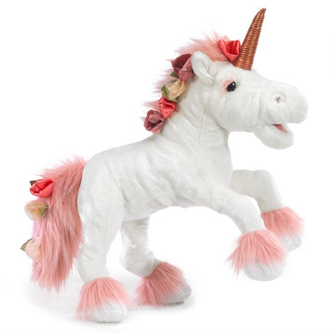 Folkmanis - Music Box Unicorn Puppet