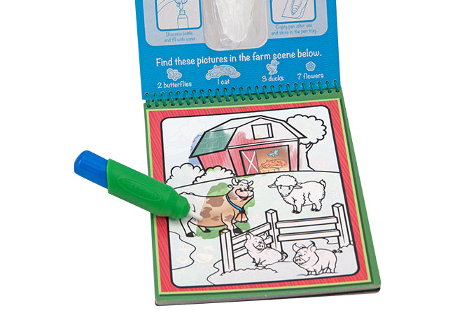 Melissa & Doug - On the Go - Water WOW - Animals
