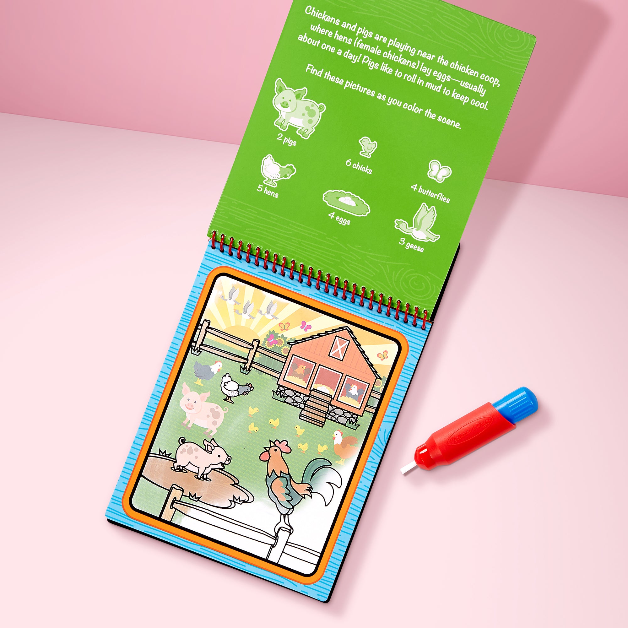 Melissa & Doug - On The Go Water WOW Farm