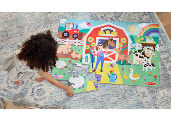 Melissa & Doug - Ms. Rachel Farm Floor Puzzle