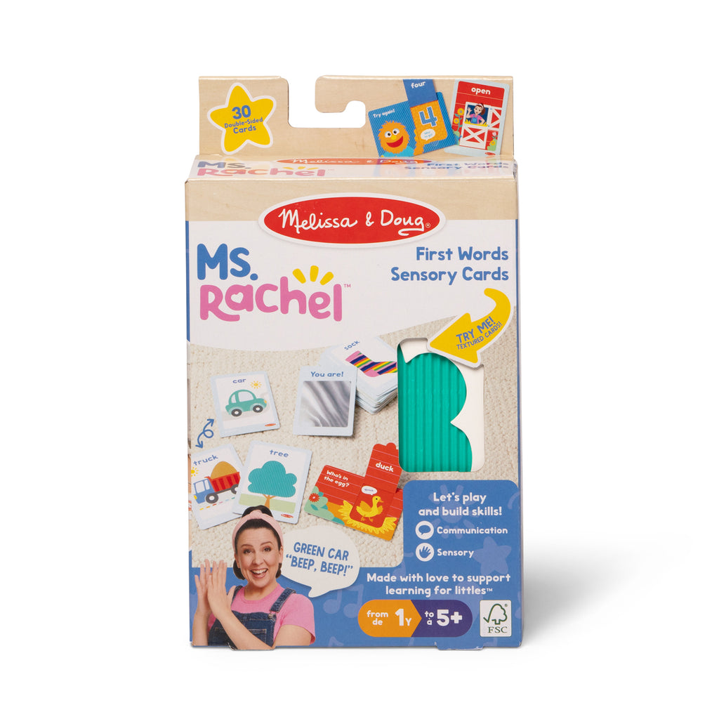 Melissa & Doug - Ms. Rachel First Words Sensory Cards