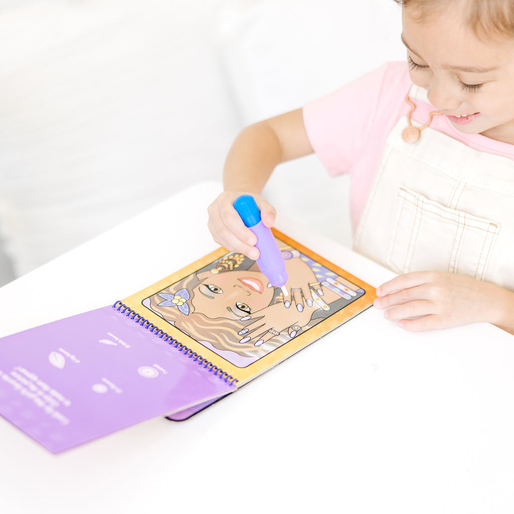 Melissa & Doug - On The Go - Water WOW - Makeup & Manicures