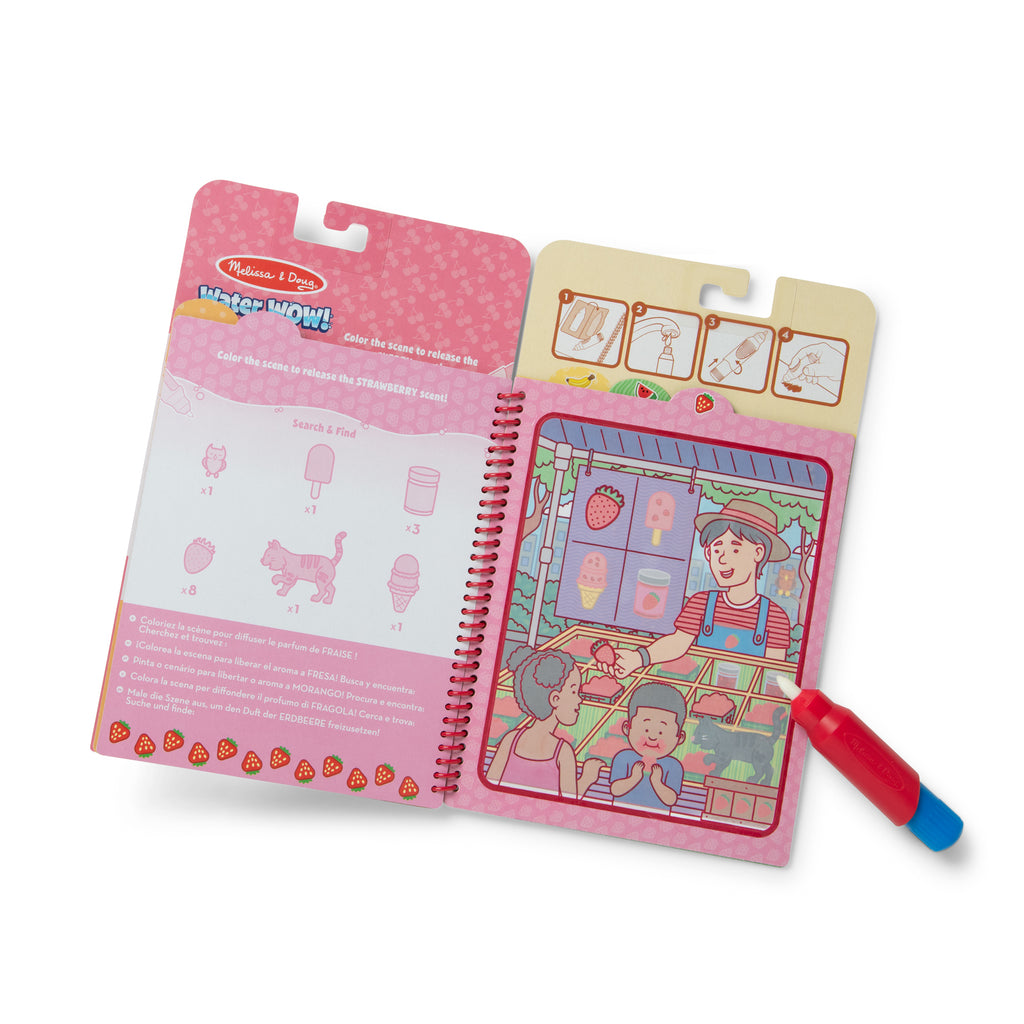 Melissa & Doug - Water Wow! Scented Fruits Pad