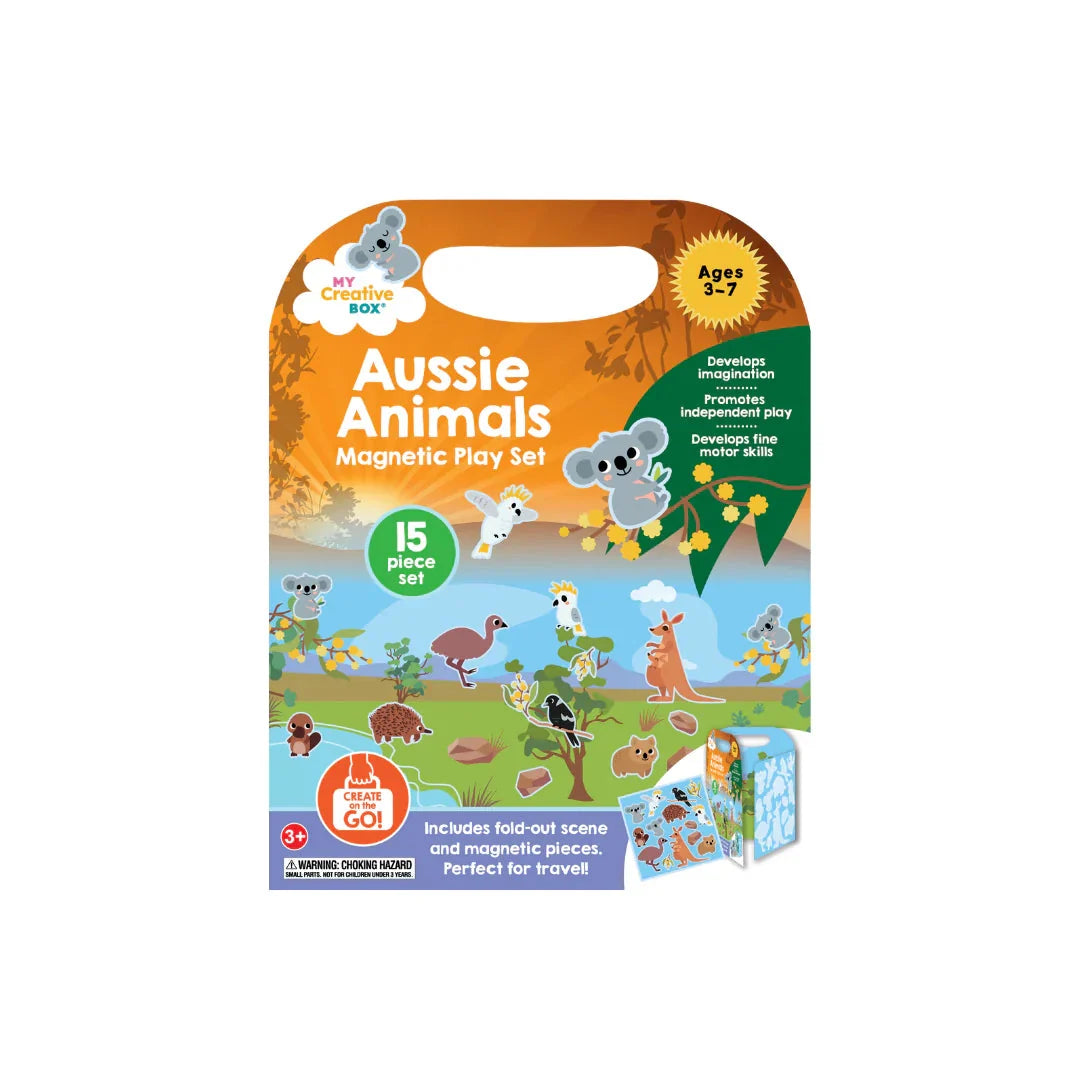 My Creative Box - Aussie Animals Magnetic Playset