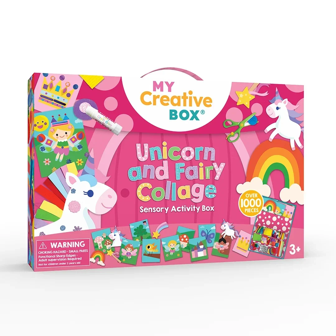 My Creative Box - Unicorn & Fairy Collage Activity Box