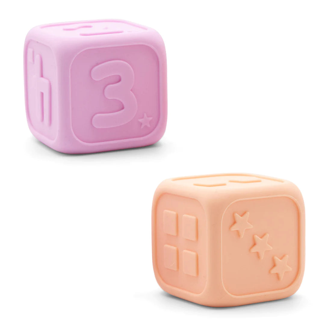 Jellystone - My First Dice - Bubblegum & Peach