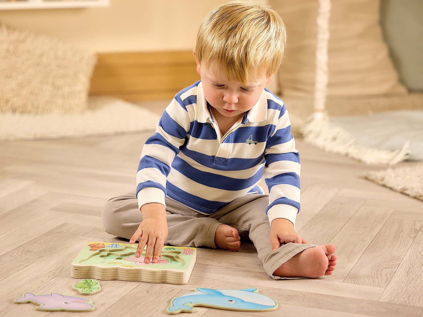 Orchard - Under the Sea Wooden Nesting Puzzle