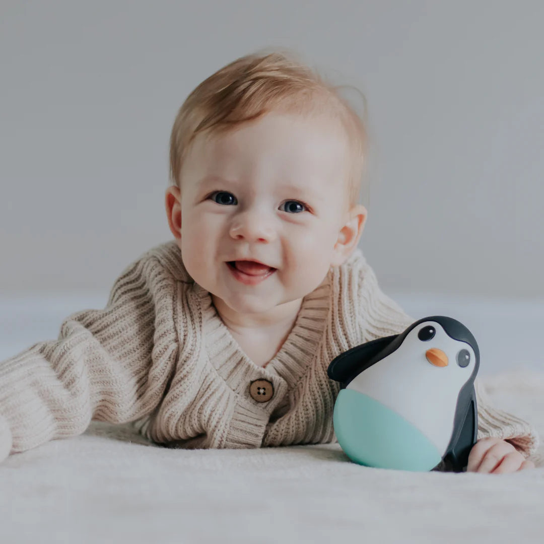 Jellystone - Penguin Wobble Soft Blue