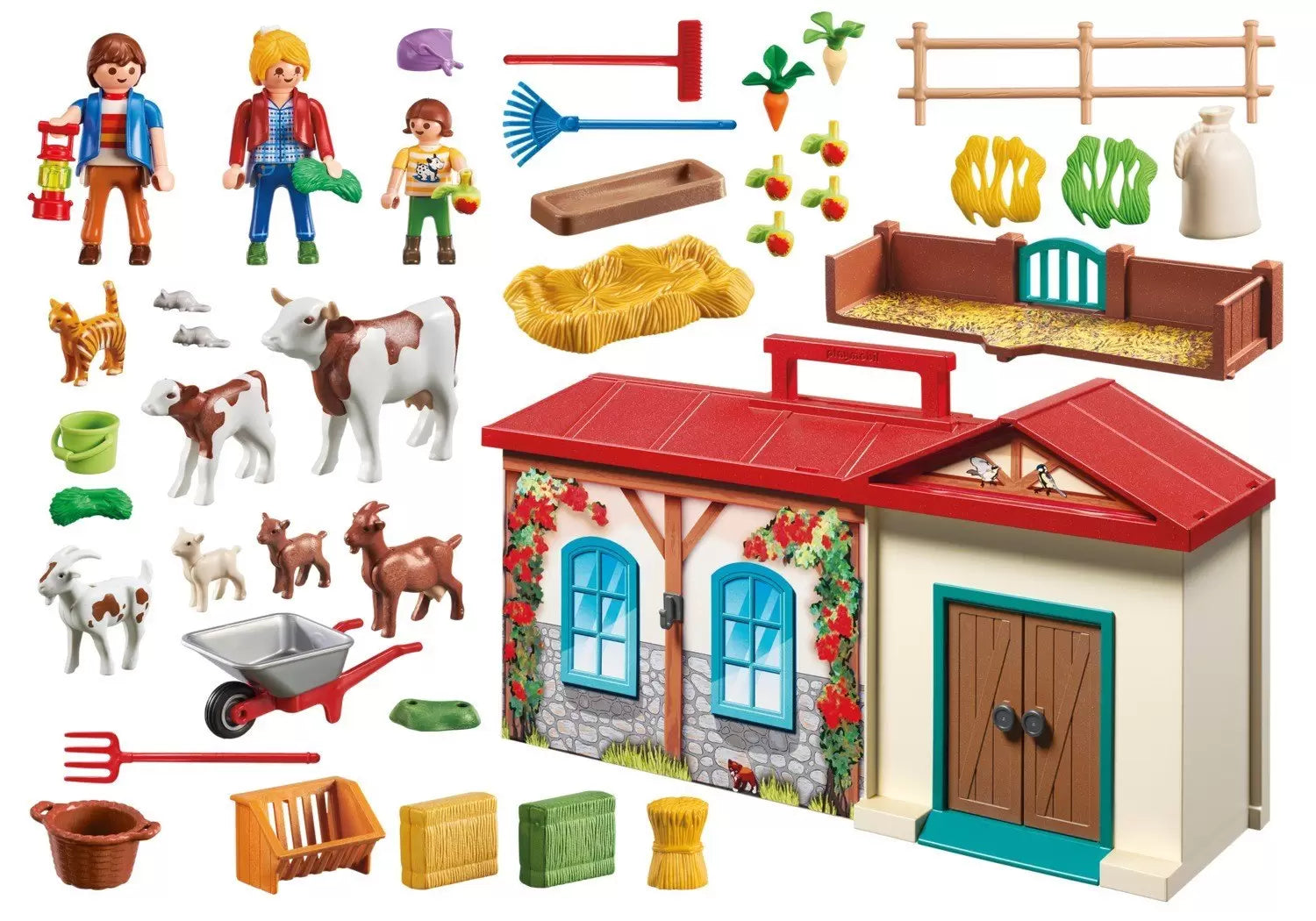 Playmobil - Farm Take Along Farm 4897