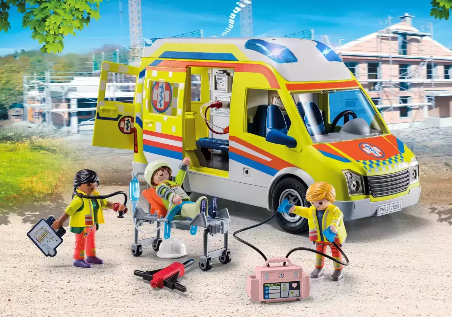 Playmobil - Ambulance with Lights & Sound 71202