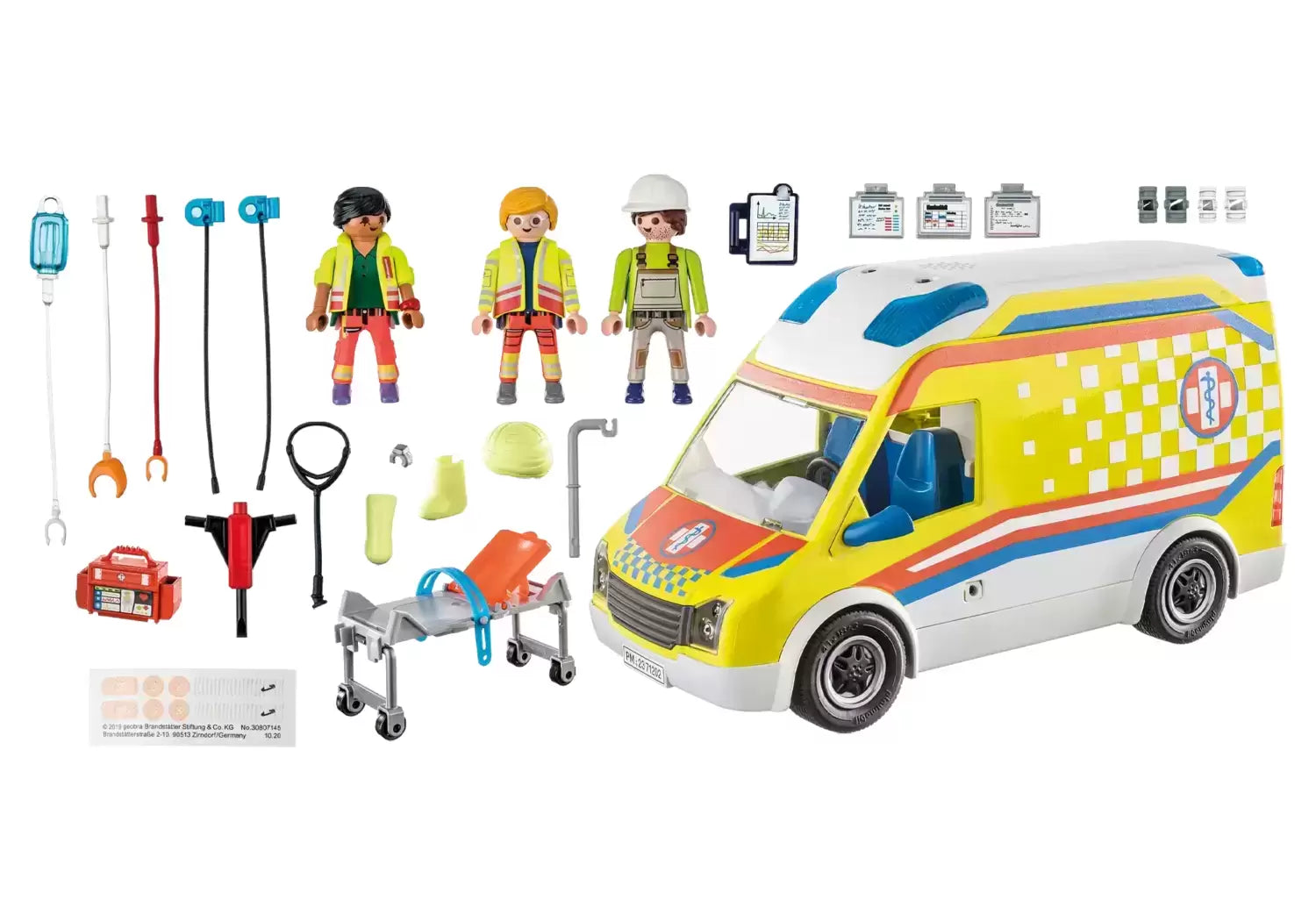 Playmobil - Ambulance with Lights & Sound 71202