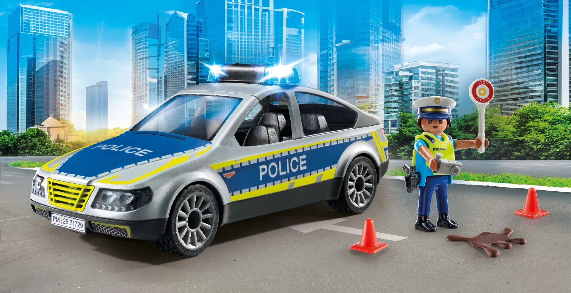 Playmobil - Action heroes  Police Patrol car 71729