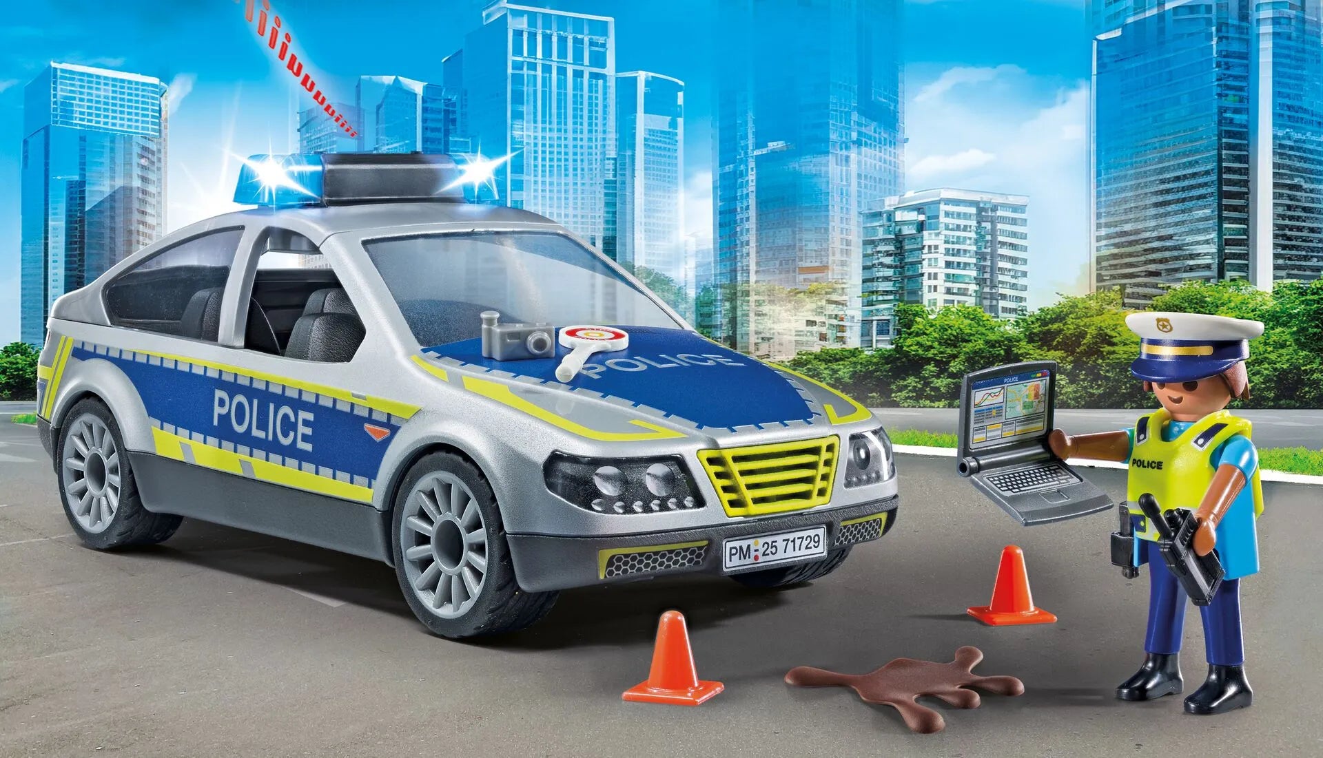 Playmobil - Action heroes  Police Patrol car 71729