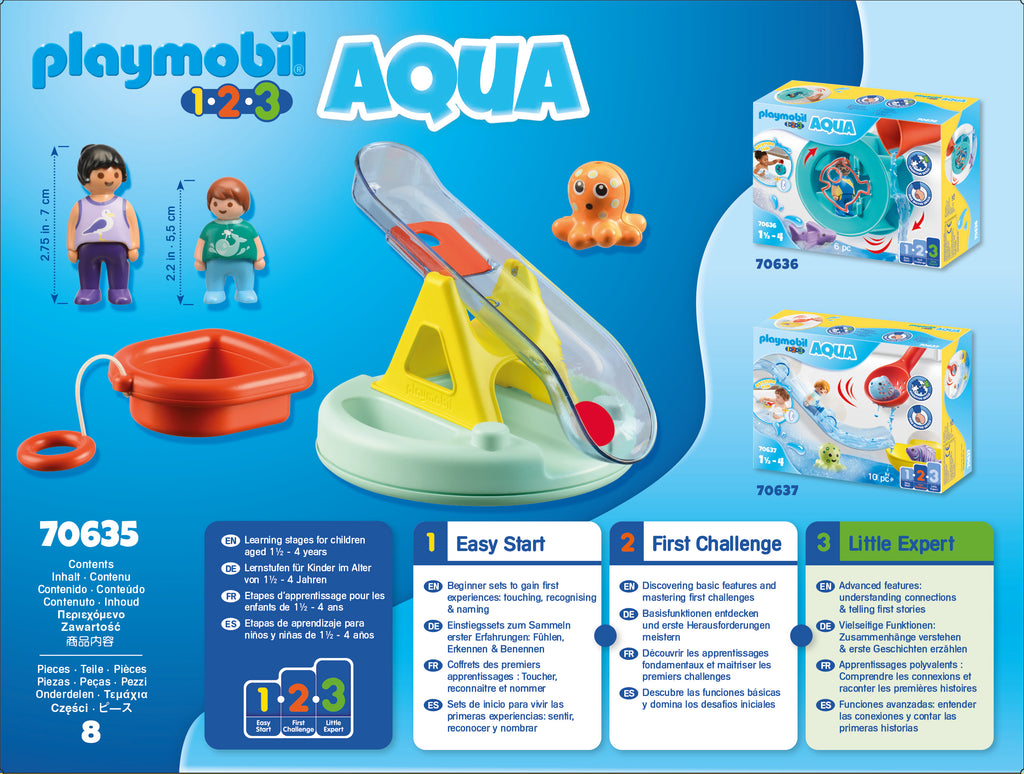 Playmobil - Water Seesaw with Boat 70635