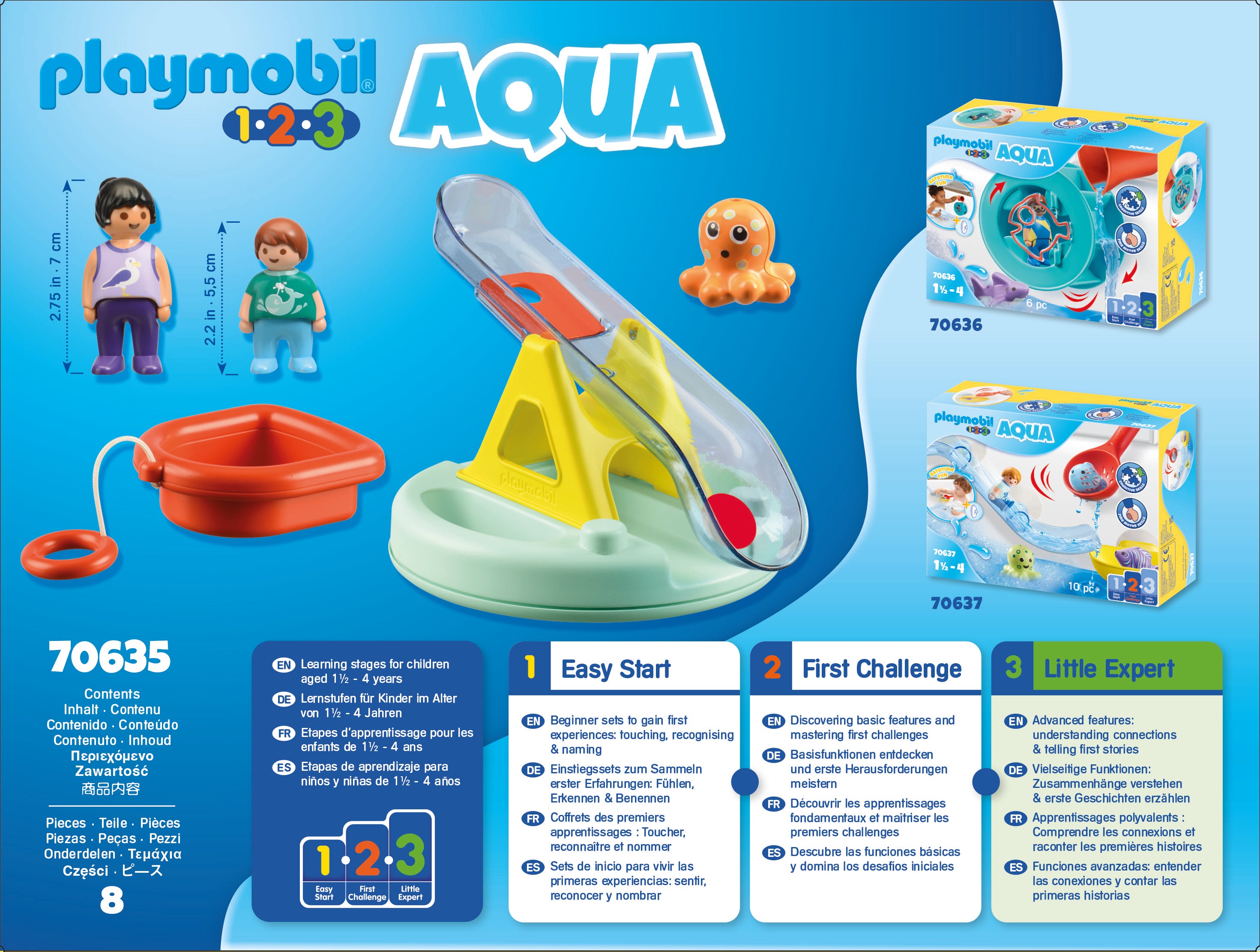 Playmobil - Water Seesaw with Boat 70635