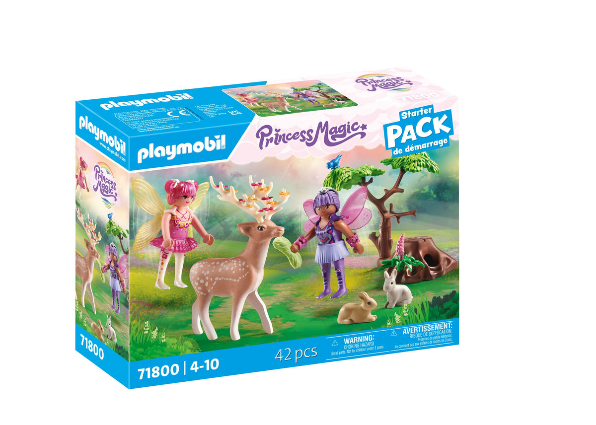 Playmobil - Princess Magic Fairies w/Forest Animals