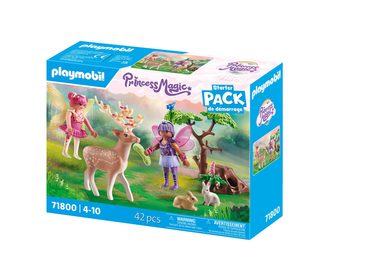 Playmobil - Princess Magic Fairies w/Forest Animals