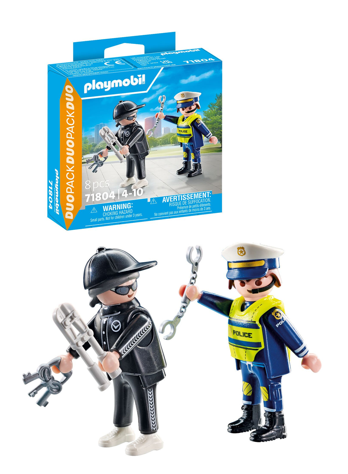 Playmobil - Policeman and Burglar 71804