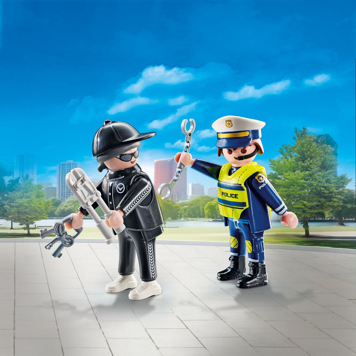 Playmobil - Policeman and Burglar 71804