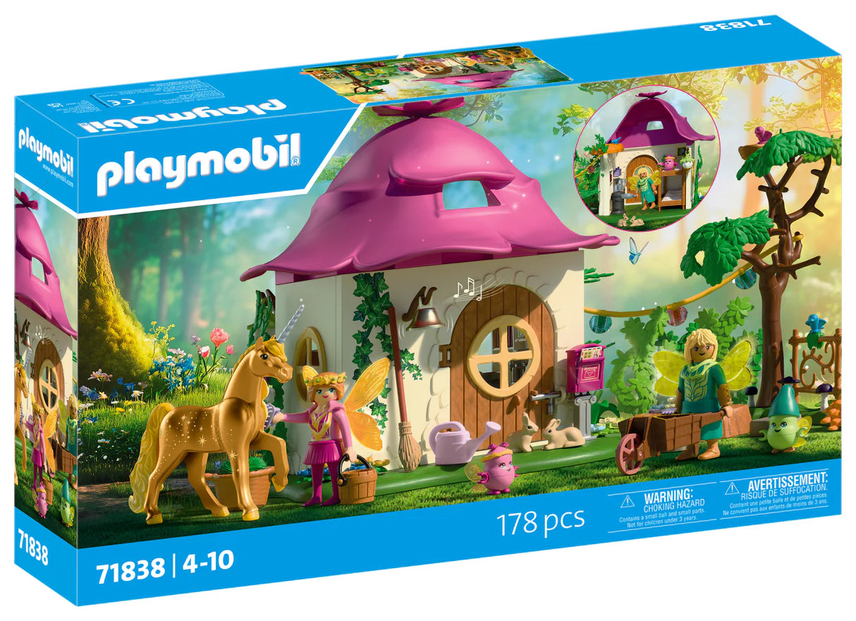 Playmobil - Fairy Home with Golden Unicorn 71838