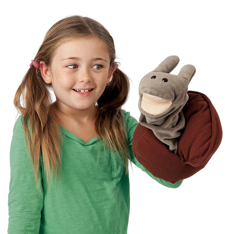 Funzel Puppet Folkmanis - Snail Puppet – The Play Room
