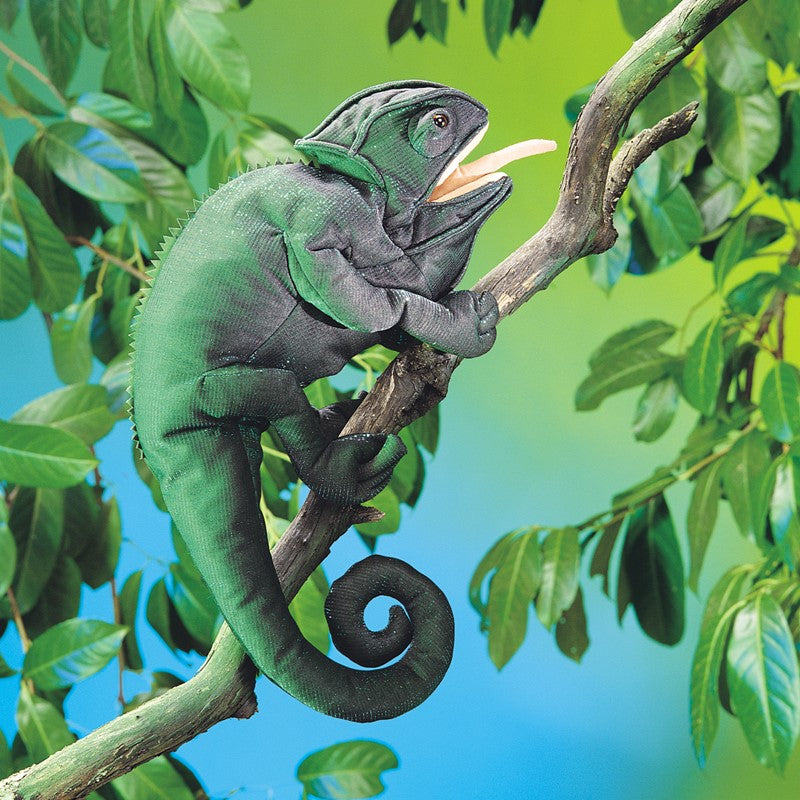 Folkmanis - Chameleon Puppet
