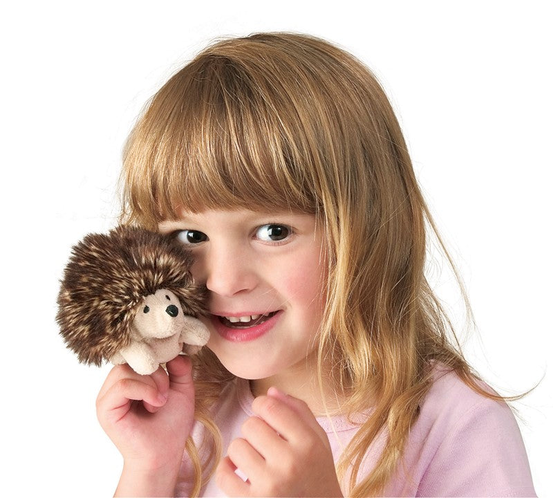 Folkmanis - Mini Hedgehog Finger Puppet