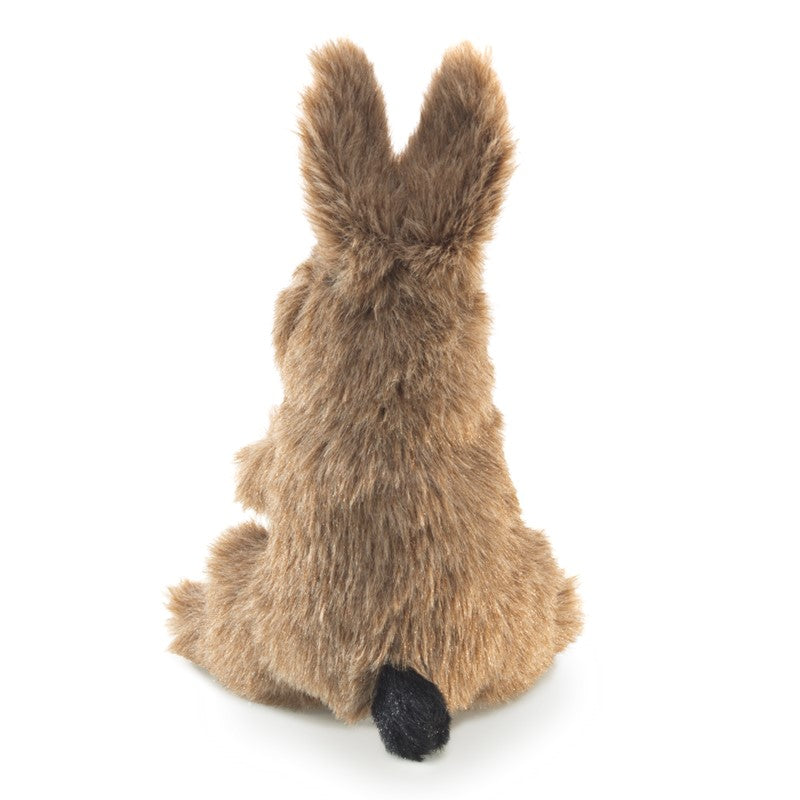 Folkmanis - Mini Jack Rabbit Finger Puppet | The Play Room