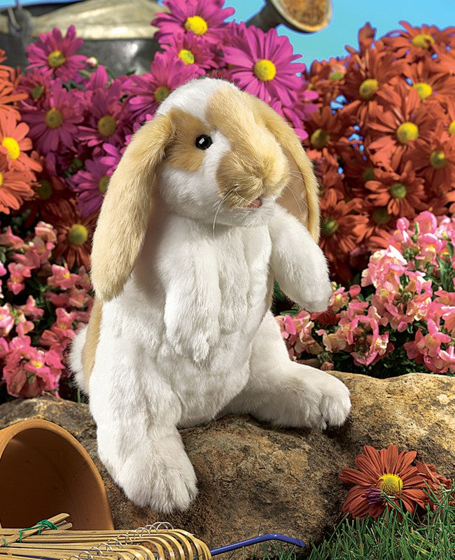 Folkmanis - Standing Lop Rabbit Puppet